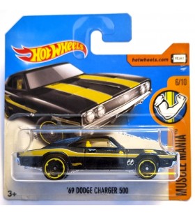 Hot Wheels 69 Dodge Charger 500 Muscle Mania 2017 Mooneyes